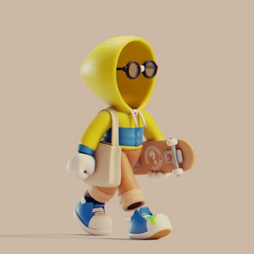 3d Invisible Friends