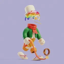 Invisible Friends 3D #1957