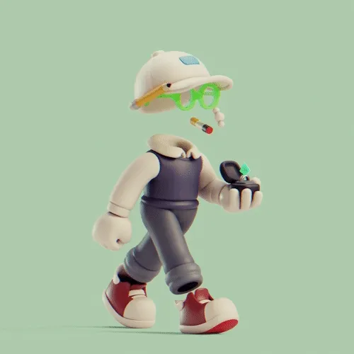 3d Invisible Friends