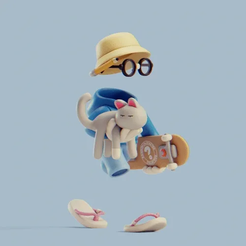 Invisible Friends 3D #623