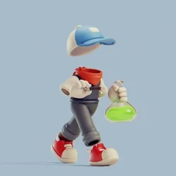 Invisible Friends 3D #3180