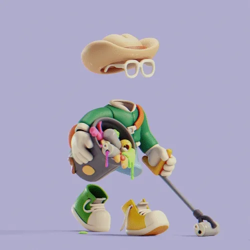 Invisible Friends 3D #4461