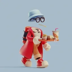 Invisible Friends 3D #2859