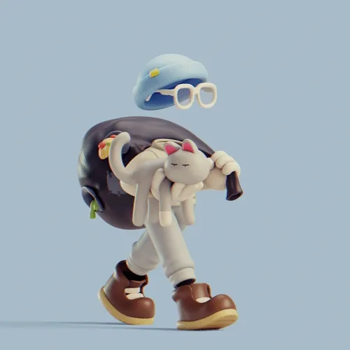 Invisible Friends 3D #2029
