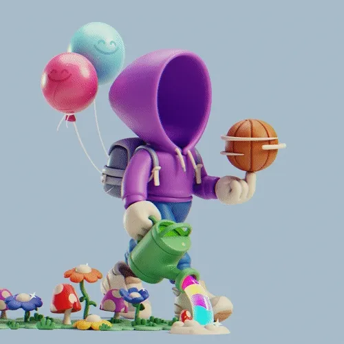 3d Invisible Friends