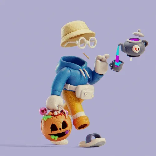Invisible Friends 3D #2287