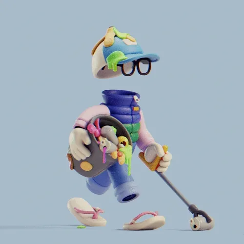 Invisible Friends 3D #59
