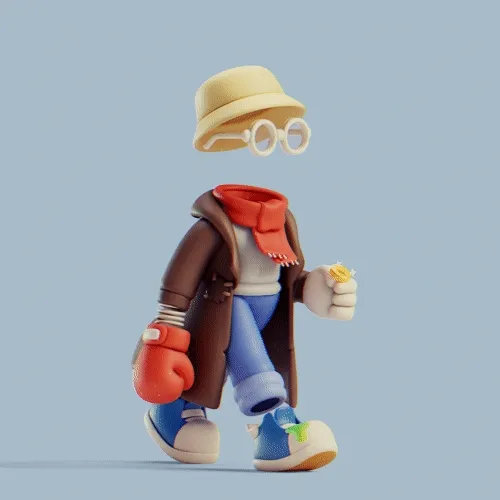 3d Invisible Friends