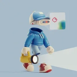 Invisible Friends 3D #1644