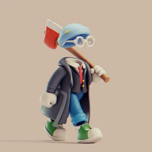 Invisible Friends 3D #4821