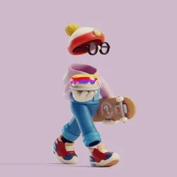 Invisible Friends 3D #2293