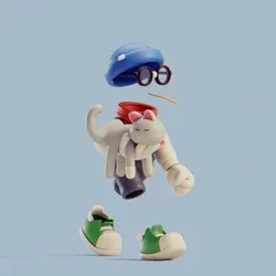 Invisible Friends 3D #4619