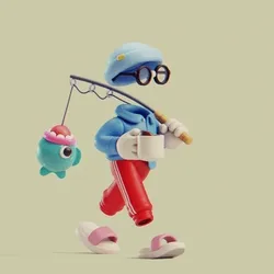 Invisible Friends 3D #4080