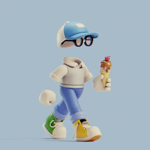 3d Invisible Friends