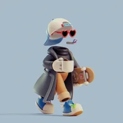 Invisible Friends 3D #1822