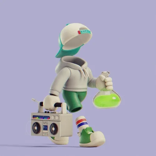 Invisible Friends 3D #1704