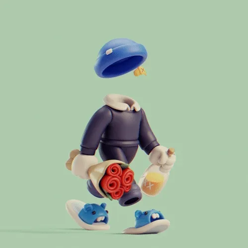 Invisible Friends 3D #4952