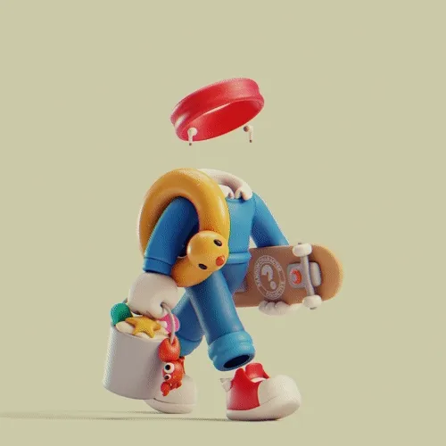 3d Invisible Friends