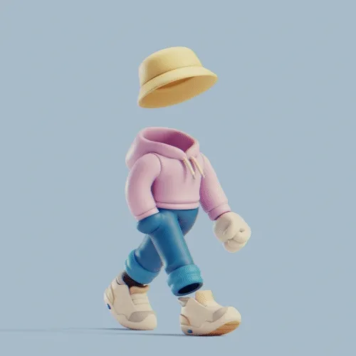 3d Invisible Friends