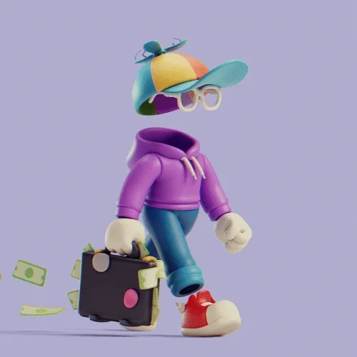 Invisible Friends 3D #447