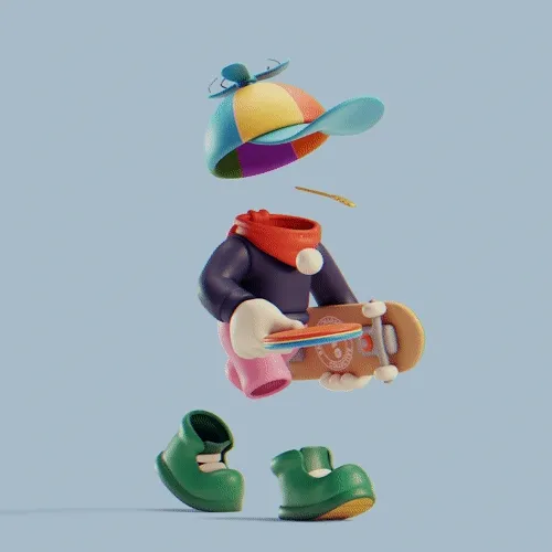 Invisible Friends 3D #3807