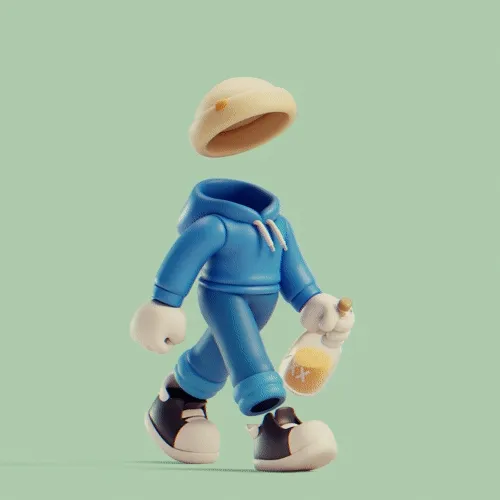 Invisible Friends 3D #935