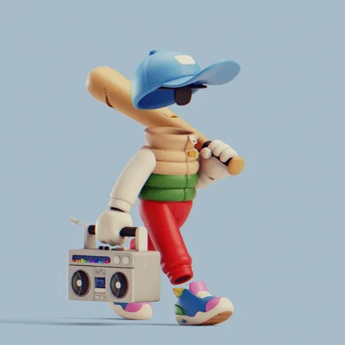 Invisible Friends 3D #1521