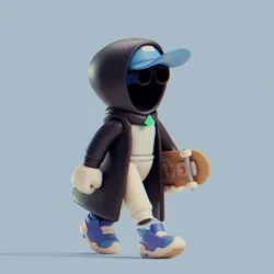 Invisible Friends 3D #602