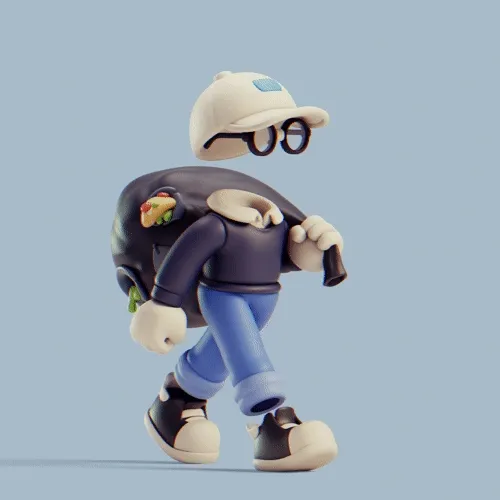 Invisible Friends 3D #2088