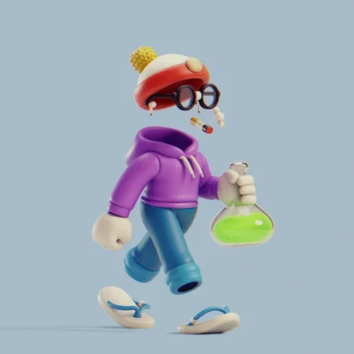 Invisible Friends 3D #4204