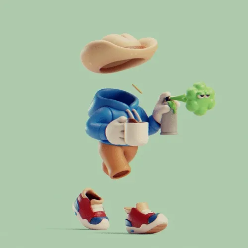 Invisible Friends 3D #4718