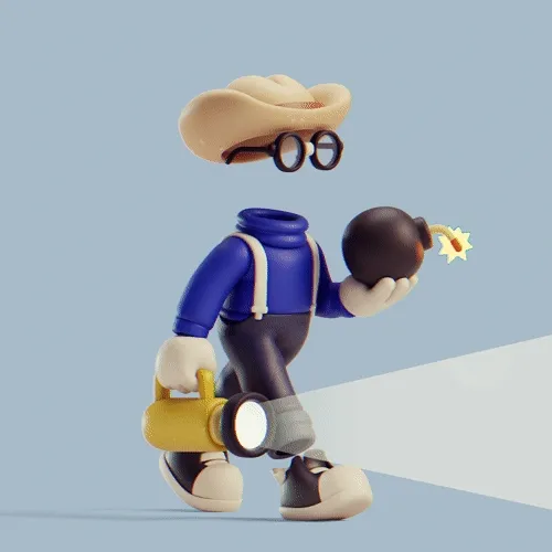 Invisible Friends 3D #1377