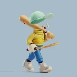 Invisible Friends 3D #3092