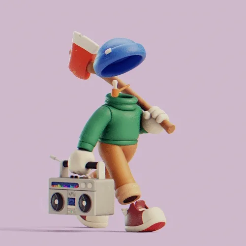 3d Invisible Friends