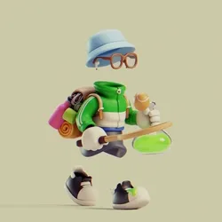 Invisible Friends 3D #4614