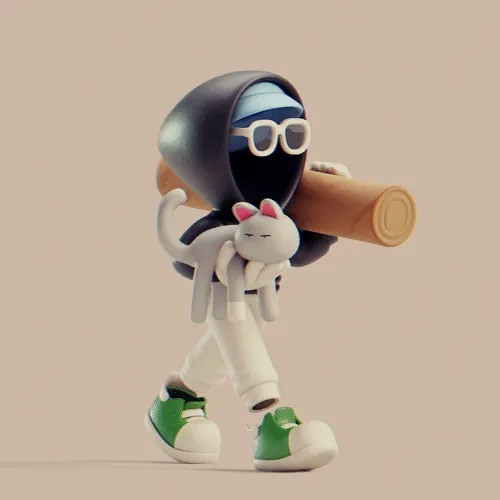 Invisible Friends 3D #1077