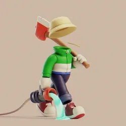 Invisible Friends 3D #2344