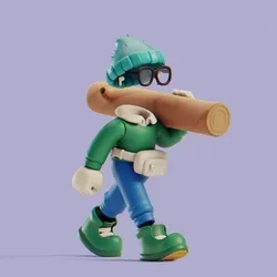 Invisible Friends 3D #4203