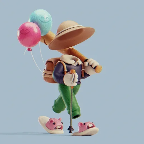 Invisible Friends 3D #2608