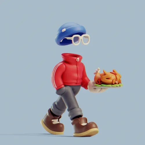 Invisible Friends 3D #1675