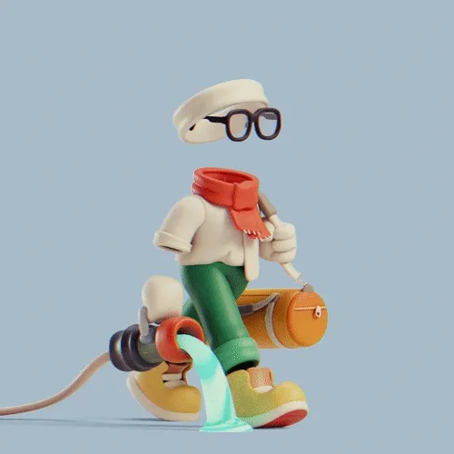 3d Invisible Friends