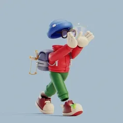 Invisible Friends 3D #1629