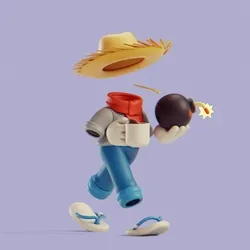 Invisible Friends 3D #1243