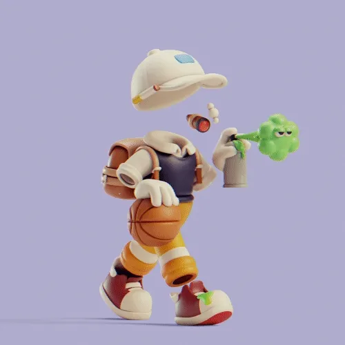 Invisible Friends 3D #2104