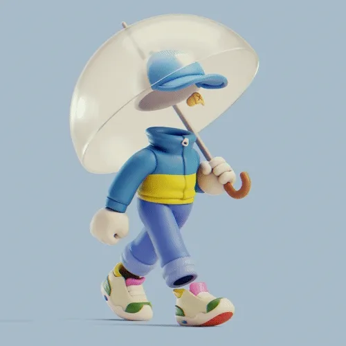 3d Invisible Friends