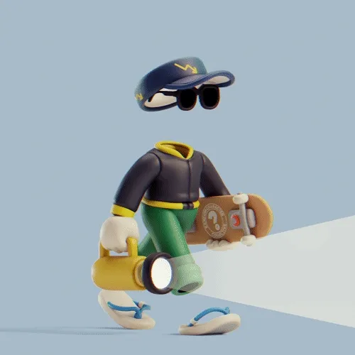 Invisible Friends 3D #2543