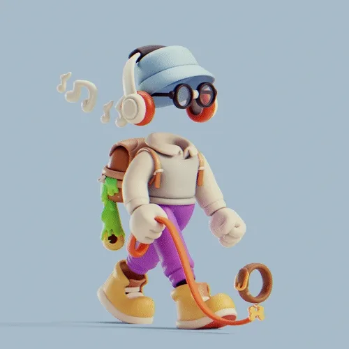 Invisible Friends 3D #1356