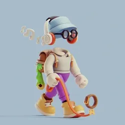 Invisible Friends 3D #1356