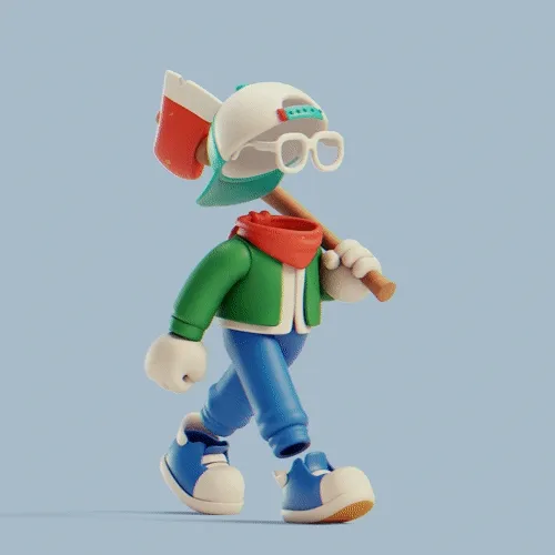 Invisible Friends 3D #418