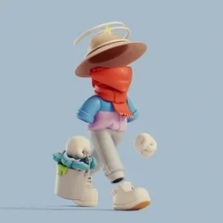 Invisible Friends 3D #4683